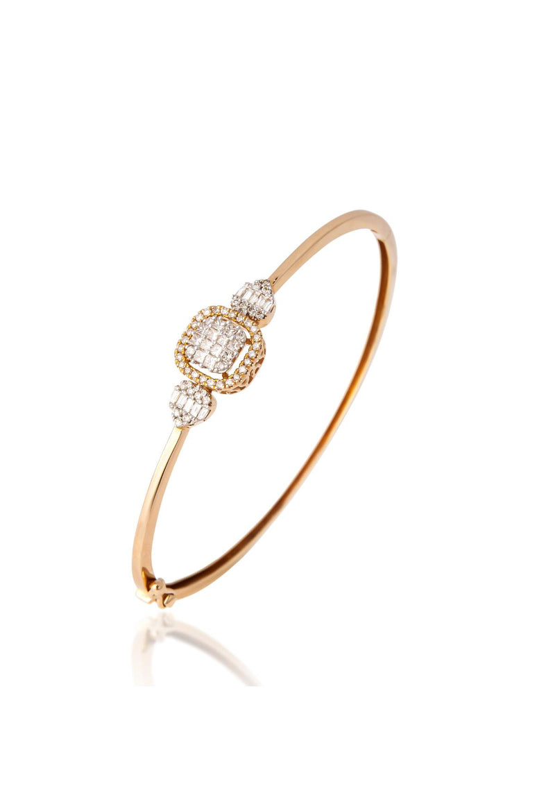 Aurielle Diamond Halo Bracelet