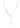 Aurora Diamond Drop Adjustable Necklace