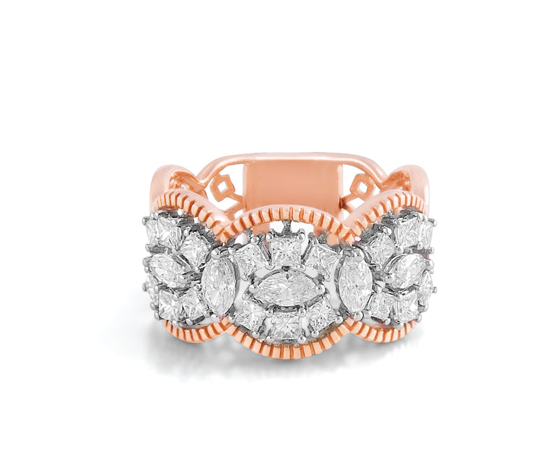 Bow Eternity Diamond Ring